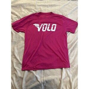 Hot Pink Men’s Volo T Shirt size Large